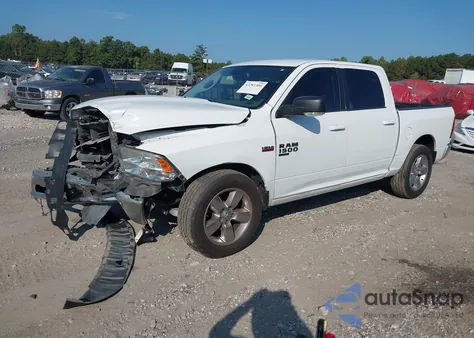 2019 Ram 1500 Classic Big Horn 4X2 5'7 Box from USA, damaged, VIN 1C6RR6LTXKS637921